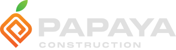 Papaya Construction company logo