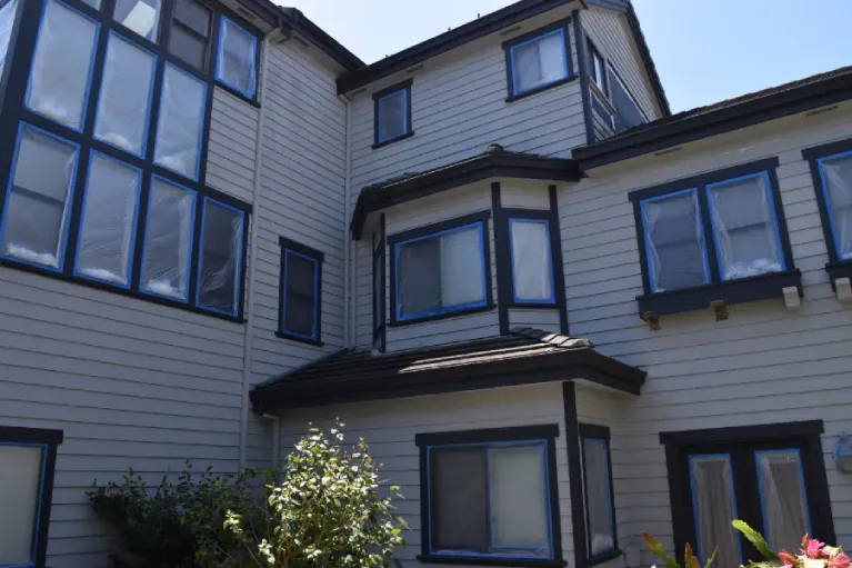 Residential home with new siding installation in progress, showcasing durable materials and craftsmanship that protect and enhance curb appeal in Southern California.